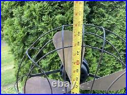 Antique Fitzgerald MFG Co. Fan, Works, 16, 3 Speed, Oscillation needs Repair Antique Fitzgerald MFG Co. Fan, Works, 16, 3 Speed, Oscillation needs Repair