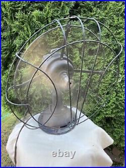 Antique Fitzgerald MFG Co. Fan, Works, 16, 3 Speed, Oscillation needs Repair Antique Fitzgerald MFG Co. Fan, Works, 16, 3 Speed, Oscillation needs Repair
