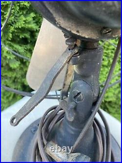 Antique Fitzgerald MFG Co. Fan, Works, 16, 3 Speed, Oscillation needs Repair Antique Fitzgerald MFG Co. Fan, Works, 16, 3 Speed, Oscillation needs Repair