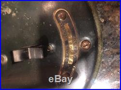 Antique GE 10 Brass Bladed Fan Works Perfectly