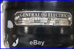 Antique GE 12 fan 4 QUIET BLADE oscillating 3 speeds vintage 1930's WORKS