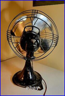 Antique GE 14inch 3 Speed Oscillating Fan