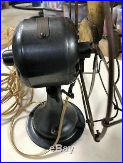 Antique GE All Brass Electric Fan
