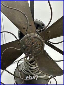 Antique GE Blade Fan For Parts Or Repair NOT Working