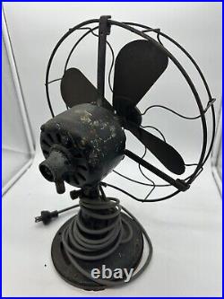 Antique GE Blade Fan For Parts Or Repair NOT Working