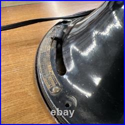 Antique GE Brass Blade 3-Speed Fan AUU 272223 Vintage 4-Blade in Working Cond