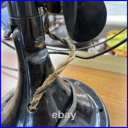 Antique GE Brass Blade 3-Speed Fan AUU 272223 Vintage 4-Blade in Working Cond