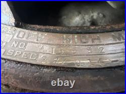 Antique GE Brass Fan Blade 12 Cage Pat 75423 1920's Vintage Works A15382 272014