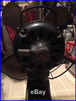 Antique GE Electric Coin Operated Hotel Fan