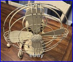 Antique GE Fan Blade 13 Cage 1908 Pat 75423 Vintage Works Perfectly 3 Speed