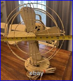 Antique GE Fan Blade 13 Cage 1908 Pat 75423 Vintage Works Perfectly 3 Speed