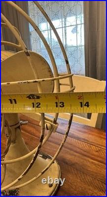 Antique GE Fan Blade 13 Cage 1908 Pat 75423 Vintage Works Perfectly 3 Speed