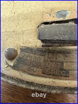 Antique GE Fan Blade 13 Cage 1908 Pat 75423 Vintage Works Perfectly 3 Speed