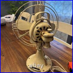 Antique GE Fan Blade 13 Cage 1908 Pat 75423 Vintage Works Perfectly 3 Speed
