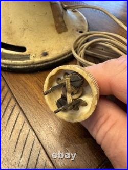 Antique GE Fan Blade 13 Cage 1908 Pat 75423 Vintage Works Perfectly 3 Speed