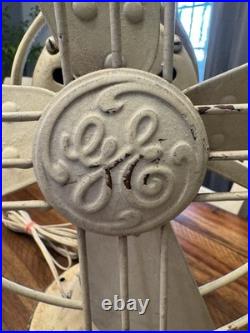 Antique GE Fan Blade 13 Cage 1908 Pat 75423 Vintage Works Perfectly 3 Speed