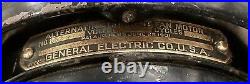 Antique GE GENERAL ELECTRIC FAN 17 BRASS CAGE Tested Runs