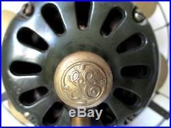 Antique GE General Electric #76363 12 6 Blade & Cage Fan Works Great