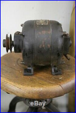 Antique GE General Electric AC Motor Form S1 industrial fan sewing machine etc