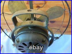 Antique GE General Electric Fan 4 Blades Oscillating Vintage S-H50302 Working Antique GE General Electric Fan 4 Blades Oscillating Vintage S-H50302 Working