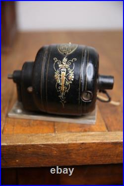 Antique GE General Electric Fan Motor base Industrial Utility Tool Fort Wayne IN