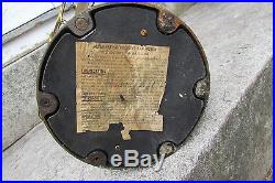 Antique GE General Electric Fan brass blade cage estate find 12 inch blade