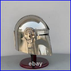 Antique GE General Electric Type Blade Tabletop Fan+ Mandalorian Helmet+ Stand