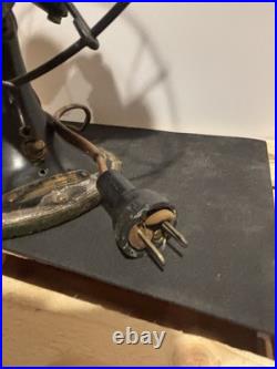 Antique GE Graybar Blade Fan Oscillating 13 Working Antique GE Graybar Blade Fan Oscillating 13 Working