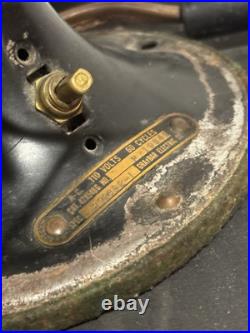 Antique GE Graybar Blade Fan Oscillating 13 Working Antique GE Graybar Blade Fan Oscillating 13 Working