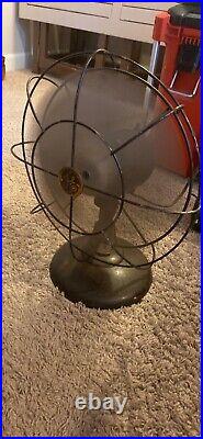 Antique GE Oscillating Fan, Works Great