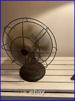 Antique GE Oscillating Fan, Works Great