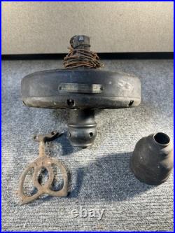 Antique GE Type AH Form V2 Ceiling Fan Motor 44986 Parts or Repair