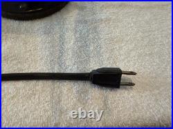 Antique GE Whiz 236327 Desk Table Fan Brass Blades Industrial Steam Punk 1927