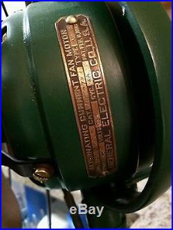 Antique GE star oscillator fan, 6-blade, Runs great, all original