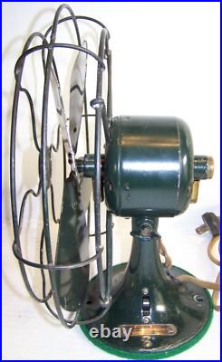 Antique G. E. 10 electric fan 110V AC cat 42x542 no p-52639