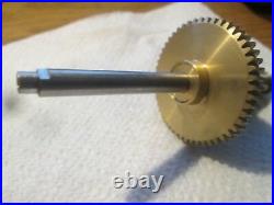 Antique Ge Fan Sidewinder Fan Brass Gear Vintage Ge Brass Blade Fan Part