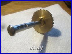 Antique Ge Fan Sidewinder Fan Brass Gear Vintage Ge Brass Blade Fan Part