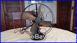 Antique General Electric 12 oscillating fan