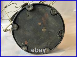 Antique General Electric 16 Big Motor Yoke Black / Brass Desk Fan BMY GE