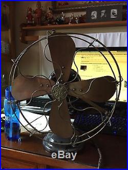 Antique General Electric Alternating Current Fan Motor Number 869582 110 Volt 60