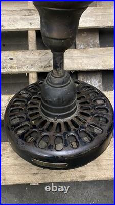 Antique General Electric Alternating Current Pancake Fan Motor, Pat. 1901