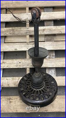 Antique General Electric Alternating Current Pancake Fan Motor, Pat. 1901