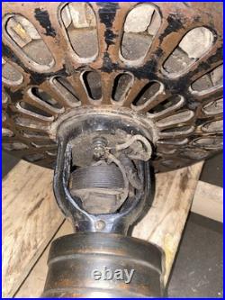 Antique General Electric Alternating Current Pancake Fan Motor, Pat. 1901