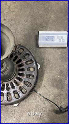 Antique General Electric Alternating Current Pancake Fan Motor, Pat. 1901