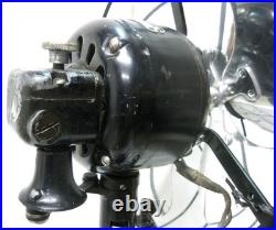 Antique General Electric Atomic Mid Century Shiny Vintage Electric Fan. Runs