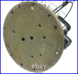 Antique General Electric Atomic Mid Century Shiny Vintage Electric Fan. Runs