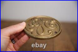 Antique General Electric Badge GE Emblem industrial Fan plaque sign RARE 4