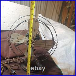 Antique General Electric Cast Iron Oscillating Fan, 110/ 120, 60 Cyc. No 20227 Antique General Electric Cast Iron Oscillating Fan, 110/ 120, 60 Cyc. No 20227