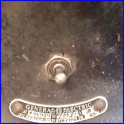 Antique General Electric Cast Iron Oscillating Fan, 110/ 120, 60 Cyc. No 20227 Antique General Electric Cast Iron Oscillating Fan, 110/ 120, 60 Cyc. No 20227