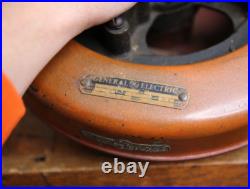 Antique General Electric Ceiling Fan Motor Vintage Parts Restoration cast iron Antique General Electric Ceiling Fan Motor Vintage Parts Restoration cast iron